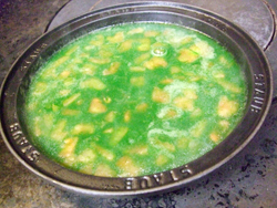 緑色のブイヤベース-作り方