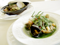 緑色のブイヤベース-作り方