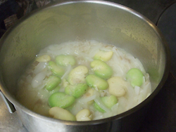 空豆のア・ラ・フランセーズ-作り方