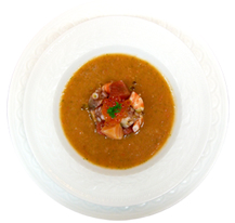 海の幸のガスパチョ