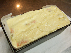 秋鮭と南京・さつま芋（紫芋）のケークサレ-作り方