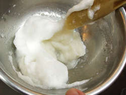 三色かぶらと甘鯛、カニのスフレ“かぶら蒸し”仕立て-作り方