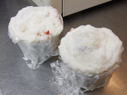 三色かぶらと甘鯛、カニのスフレ“かぶら蒸し”仕立て-作り方