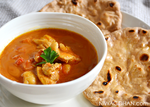 バターチキンカレー&簡単チャパティ