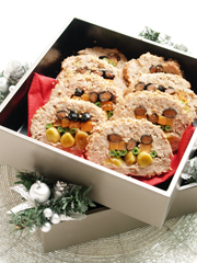 スチーマーで和風ミートローフ