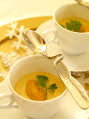 うにの洋風茶碗蒸し