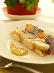 秋冬野菜のゼリー寄せ