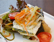 秋鯖のエスカベーシュ